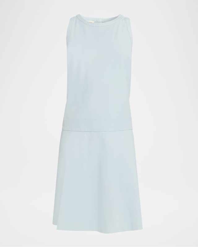 Sleeveless Drop-Waist Dress